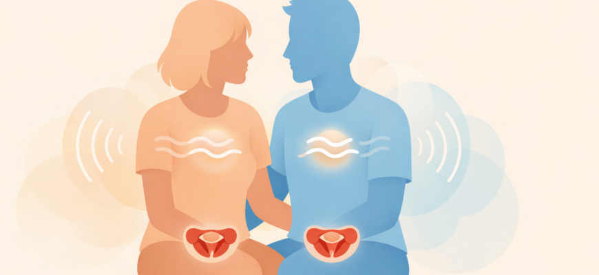 Жыныстық қатынас кезінде дыбыс шығару туралы медициналық түсіндірме инфографика